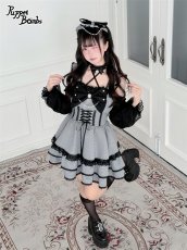 画像6: 【送料無料】QS277ハートビジューリボンチョーカー《予約受付》【計5000円以上】 (6)