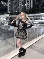 画像3: 【送料無料】Q630ギンガムベルトデザインスカート《予約受付》 (3)