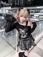 画像2: 【送料無料】Q630ギンガムベルトデザインスカート《予約受付》 (2)