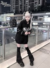画像3: 【送料無料】Q634堕天使クロスフーディ《予約受付》 (3)