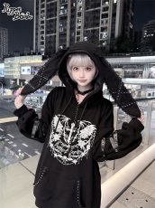 画像8: 【送料無料】Q634堕天使クロスフーディ《予約受付》 (8)