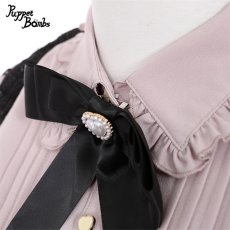 画像3: 【PuppetBombs】Q65 レイヤード風ツイードワンピース (3)