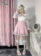 画像9: 【Puppet Bombs】Q66 お袖2Wayレース切り替えブラウス【30％OFF】 (9)