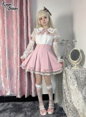 画像15: 【Puppet Bombs】Q66 お袖2Wayレース切り替えブラウス【30％OFF】 (15)