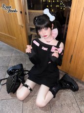 画像8: 【Puppet Bombs】QZ4 小悪魔厚底ショートブーツ (8)