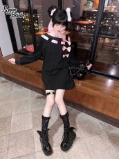 画像9: 【Puppet Bombs】QZ4 小悪魔厚底ショートブーツ (9)