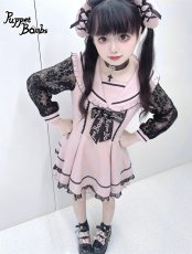 画像10: 【PuppetBombs】Q7 地雷ちゃんミニ丈セーラーセットアップ【【特価:3800円コーナー】 (10)