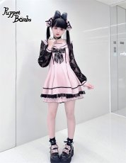 画像11: 【PuppetBombs】Q7 地雷ちゃんミニ丈セーラーセットアップ【【特価:3800円コーナー】 (11)