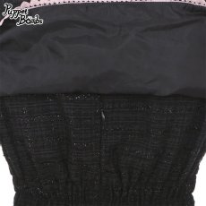 画像5: 【Last one】【PuppetBombs】Q71ジャケットレイヤード風ツイードワンピース【50％OFF】 (5)