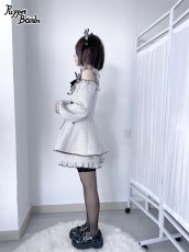 画像18: 【PuppetBombs】Q76 スクエアオフショルツイードセットアップ【50%OFF】 (18)