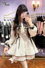 画像7: 【PuppetBombs】Q76 スクエアオフショルツイードセットアップ【50%OFF】 (7)