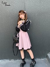 画像8: 【PuppetBombs】Q77 ボレロレイヤード風ワンピース【30%OFF】【期間限定】 (8)