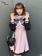 画像10: 【PuppetBombs】Q77 ボレロレイヤード風ワンピース【30%OFF】【期間限定】 (10)