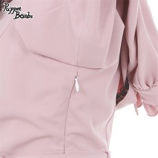 画像7: 【Puppet Bombs】Q84 ケープ付きリボンワンピース (7)