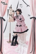 画像19: 【Puppet Bombs】Q84 ケープ付きリボンワンピース (19)