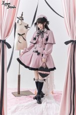 画像18: 【Puppet Bombs】Q84 ケープ付きリボンワンピース (18)