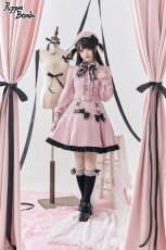 画像17: 【Puppet Bombs】Q84 ケープ付きリボンワンピース (17)