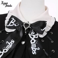 画像8: 【Puppet Bombs】Q84 ケープ付きリボンワンピース (8)