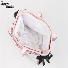 画像2: 【PuppetBombs】QP27猫耳ビジュートートバッグ (2)