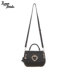 画像1: 【Puppet Bombs】QP9 Queen Heartキルティングバッグ (1)