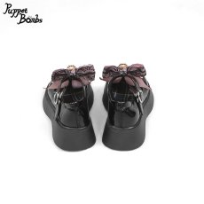 画像4: 【Last one】【Puppet Bombs】QZ15パール×リボンパンプス【30％OFF】 (4)