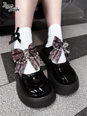 画像5: 【Last one】【Puppet Bombs】QZ15パール×リボンパンプス【30％OFF】 (5)