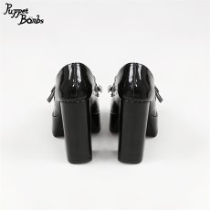 画像4: 【Puppet Bombs】QZ17 ビジューデコハイヒールパンプス【30％OFF】 (4)