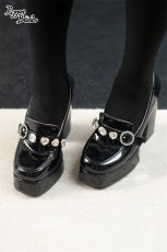 画像6: 【Puppet Bombs】QZ17 ビジューデコハイヒールパンプス【30％OFF】 (6)