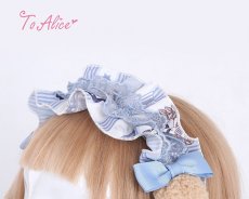 画像4: 【Last one】【ToAlice】S1028マリンドッグカチューシャ【本店・通販限定】【30%OFF】 (4)