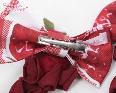 画像4: 【送料無料】S1166いちご姫リボンクリップ《予約受付》【計5000円以上】 (4)