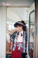 画像11: 【ToAlice】S1184和花クリップ付きハーフボンネットカチューシャ (11)