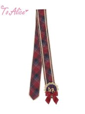 画像1: 【ToAlice】S2233アイドルエンブレムブローチ付きエシャルプ【30％OFF】 (1)