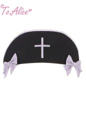 画像1: 【ToAlice】S2333ホスピタルガールナースキャップ【50％OFF】 (1)