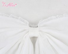 画像7: 【送料無料】S2398シフォンフリルビッグリボンブローチ《予約受付》【計5000円以上】 (7)