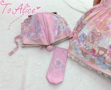 画像14: 【ToAlice】S2405スイーツマウス晴雨兼用折り畳み傘【50％OFF】 (14)