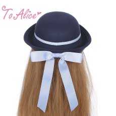 画像2: 【Last one】【ToAlice】S2729ポリス風ボーラーハット (2)