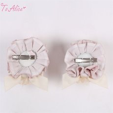 画像2: 【ToAlice】GS13フラワーチャイナお団子カバー【30％OFF】 (2)