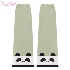 画像2: 【Last one】【ToAlice】S2799パンダデザインフレアつけ袖【50％OFF】 (2)
