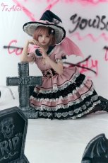 画像5: 【ToAlice】S2925リボン×フリル魔女帽子【30％OFF】 (5)