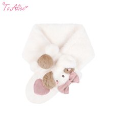 画像1: 【ToAlice】S3015こいぬマフラー【30%OFF】 (1)