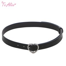 画像1: 【ToAlice】S3073ハートバックル細ベルト【30％OFF】 (1)
