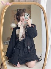 画像19: 【ToAlice】S3446チェック柄マフラー【30%OFF】  (19)