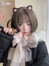 画像20: 【ToAlice】S3446チェック柄マフラー【30%OFF】  (20)