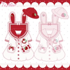 画像35: 【ToAlice】S3475いちごワッペン帽【本店・通販限定】 (35)