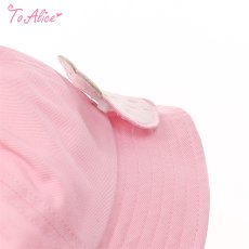 画像2: 【ToAlice】S3475いちごワッペン帽【本店・通販限定】 (2)
