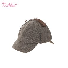 画像1: 【送料無料】S3522 ディアストーカーハット《予約受付》【計5000円以上】 (1)