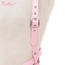 画像2: 【ToAlice】S472ダブルベルトハーネス【50％OFF】 (2)