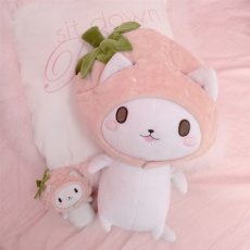 画像4: 【ToAlice】〈ぬいぐるみ用〉アニマル＆いちご帽子【50％OFF】 (4)