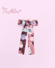 画像2: 【ToAlice】S77518猫灯篭祭りリボン髪飾り【40％OFF】 (2)