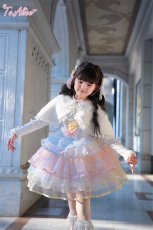 画像18: 【送料無料】【ToAlice Kids】TZ12パステルチュールジャンパースカート《予約受付》 (18)